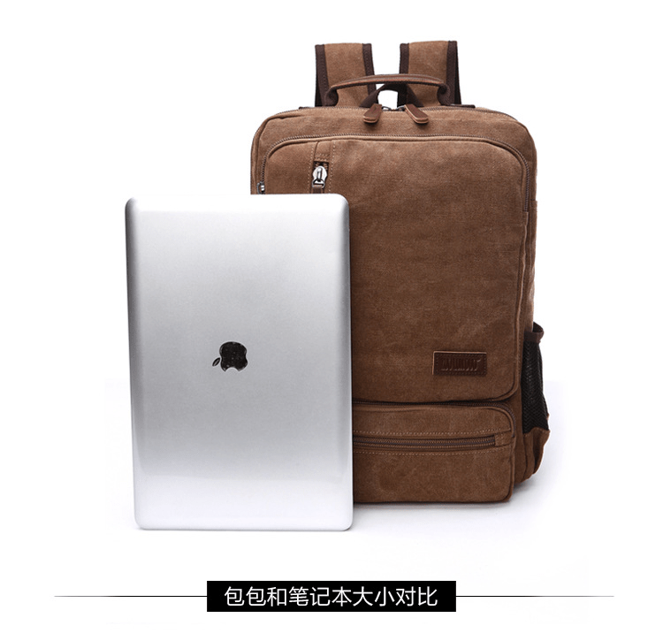 Vintage Canvas Travel Backpack - More than a backpack