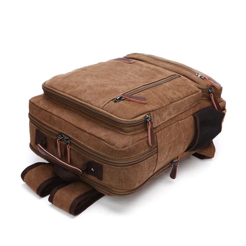 Vintage Canvas Travel Backpack - More than a backpack