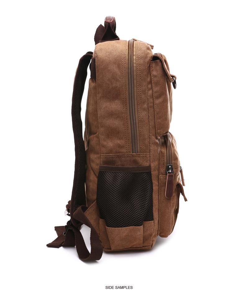 Large Canvas Laptop Backpack - More than a backpack