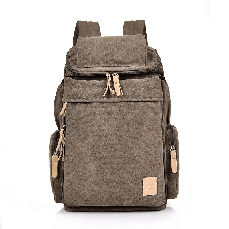Large Canvas Travel Backpack - More than a backpack