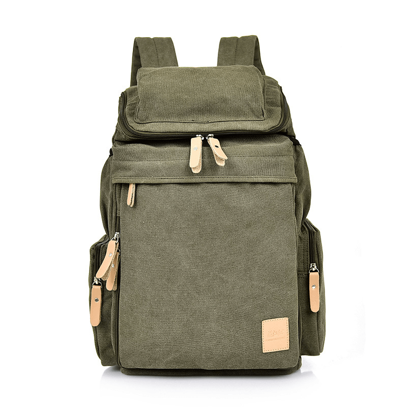 Large Canvas Travel Backpack - More than a backpack