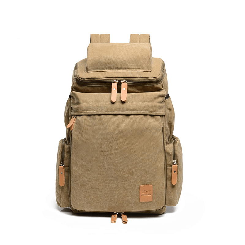 Large Canvas Travel Backpack - More than a backpack