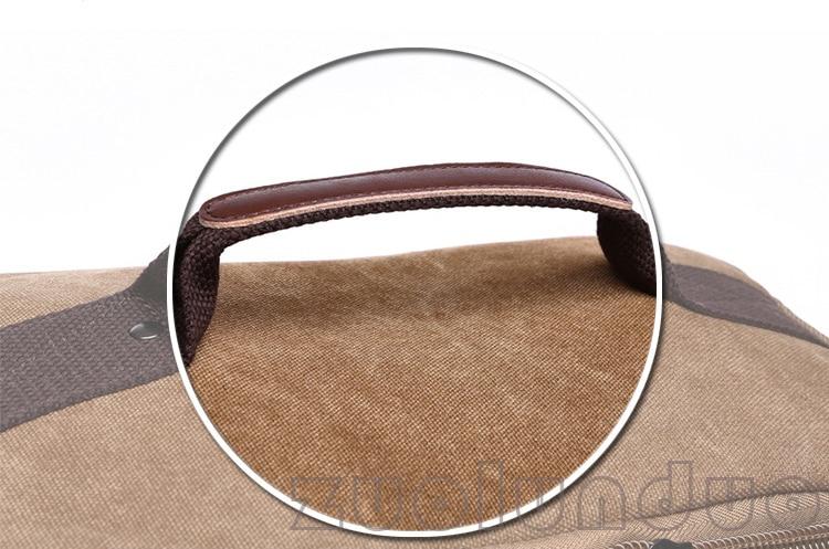 Large Vintage Canvas Backpack - More than a backpack