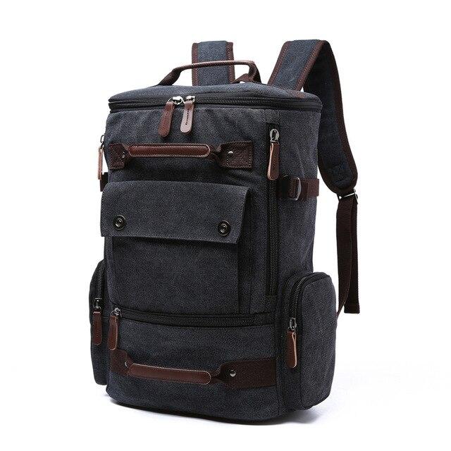 Large Vintage Canvas Backpack - More than a backpack