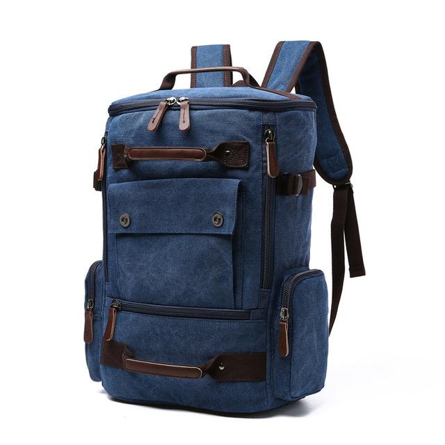 Large Vintage Canvas Backpack - More than a backpack
