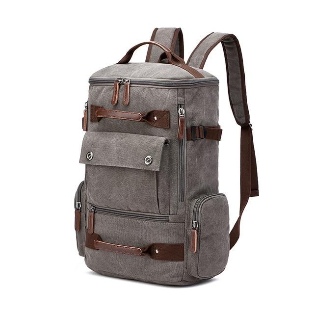 Large Vintage Canvas Backpack - More than a backpack