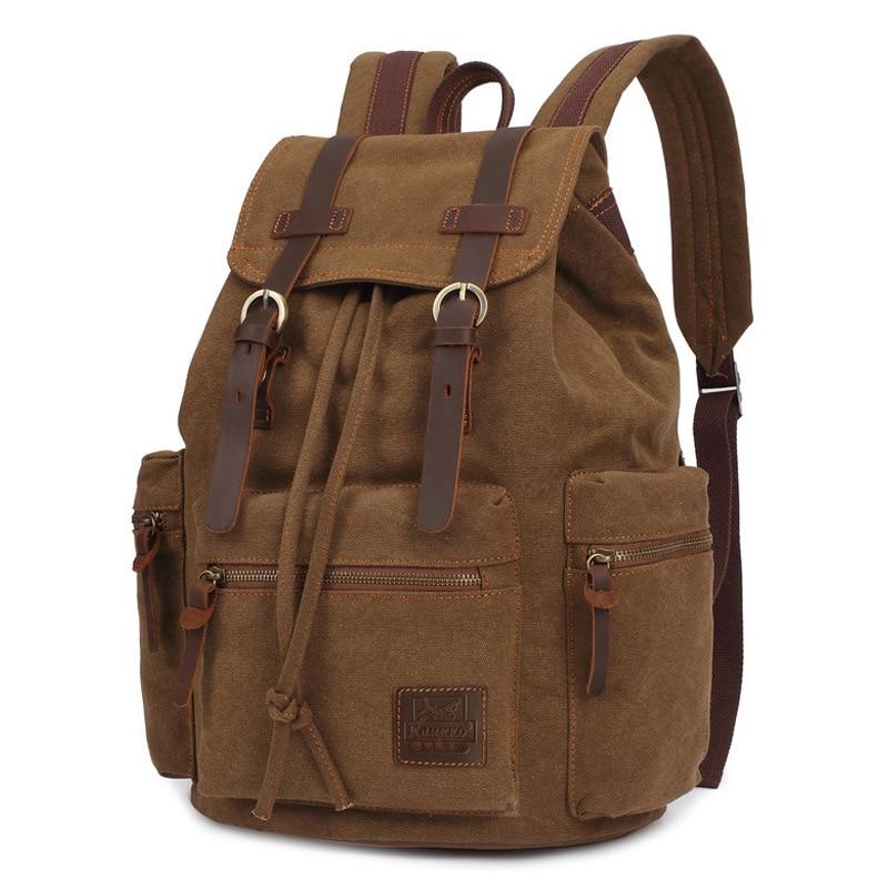 Rugged Vintage Canvas Backpack - More than a backpack