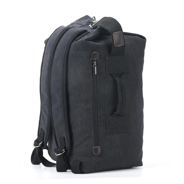 'The Military' - Canvas Duffel Backpack - More than a backpack