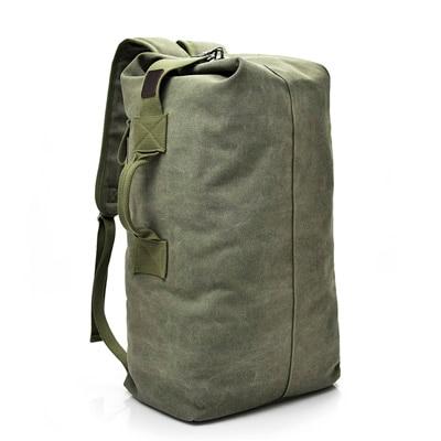 'The Military' - Canvas Duffel Backpack - More than a backpack