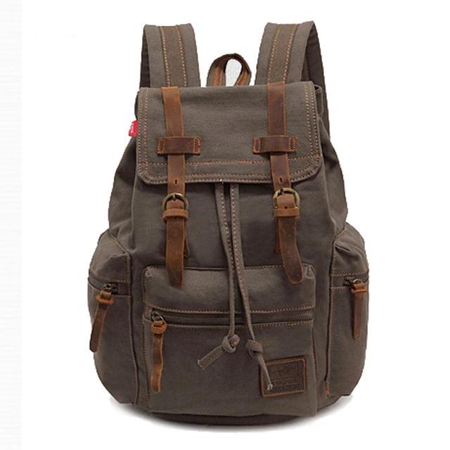 Vintage Canvas Backpack - More than a backpack