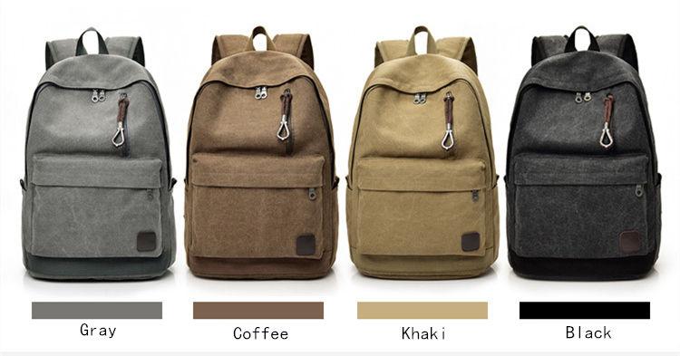 Vintage Everyday Canvas Backpack - More than a backpack