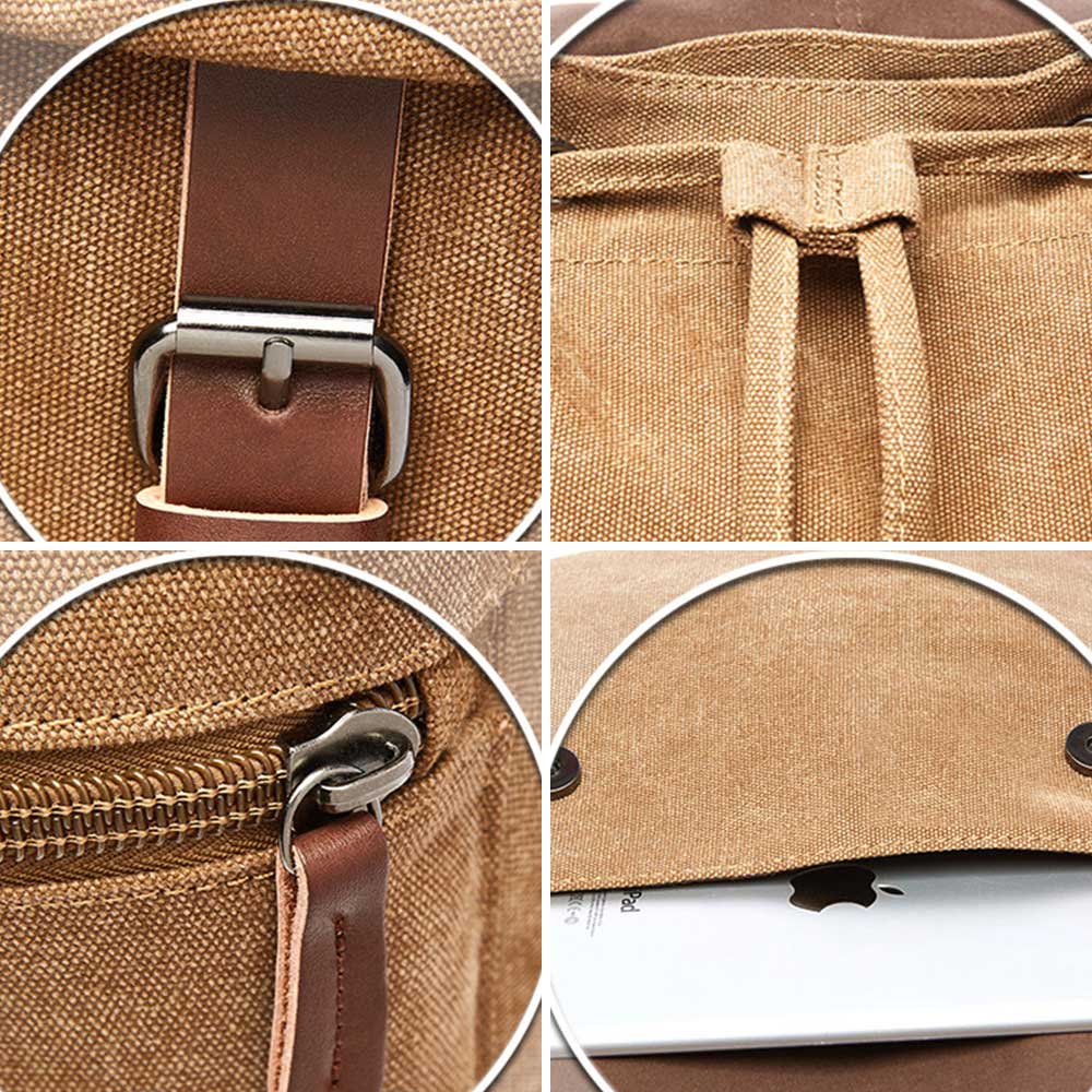 Vintage Large Canvas Backpack - More than a backpack