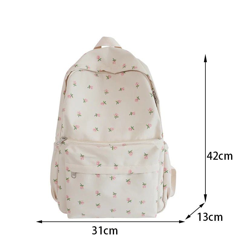 Blossom Breeze Floral School Backpack - More than a backpack