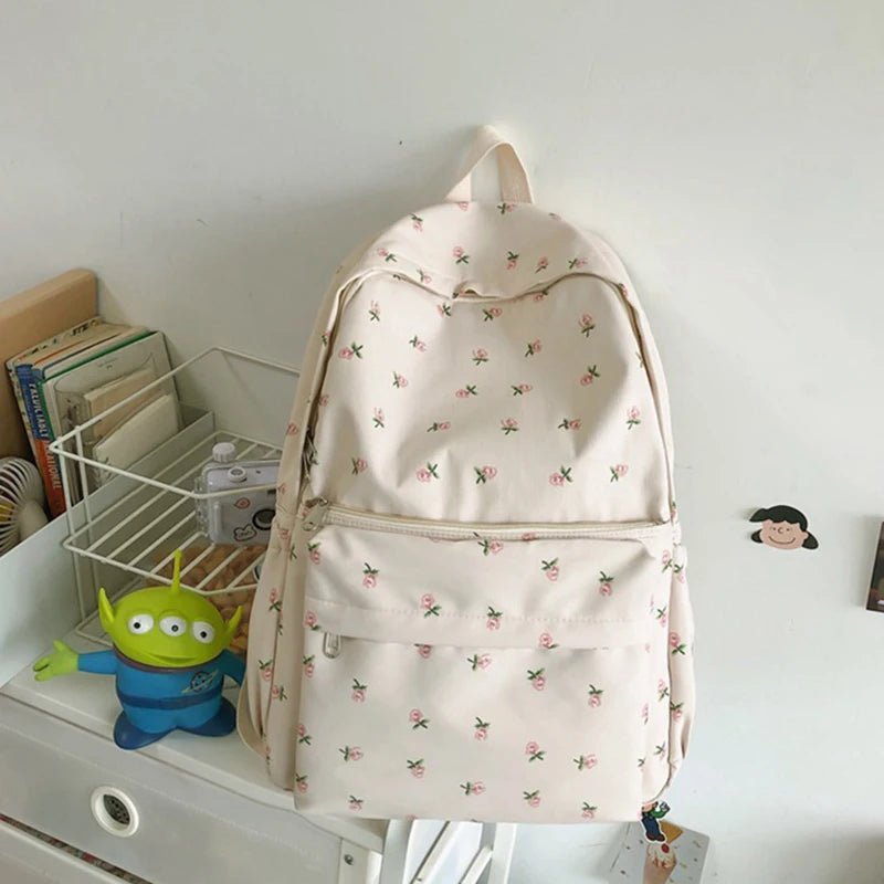 Blossom Breeze Floral School Backpack - More than a backpack