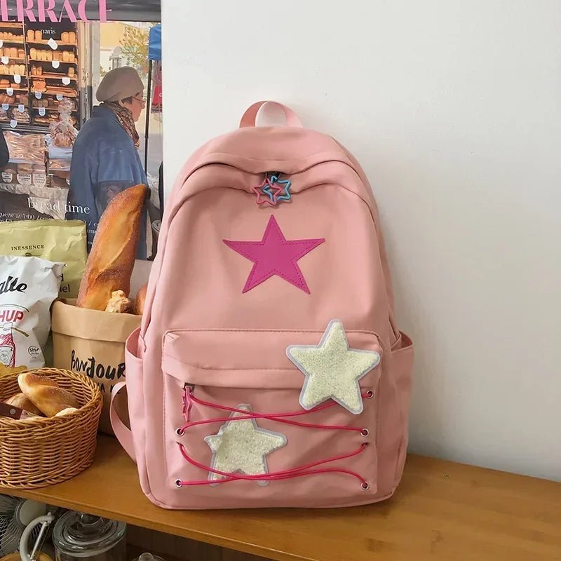 Korean Y2K Star Backpack - More than a backpack