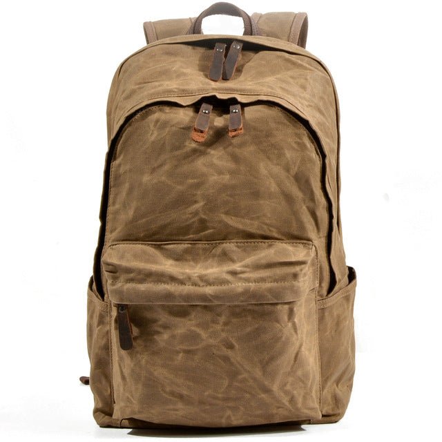 Waxed Canvas Backpack