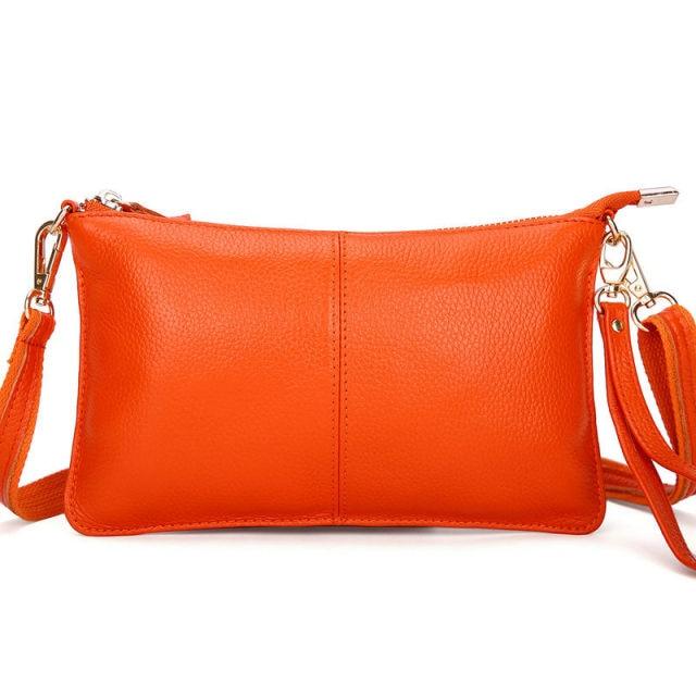 Small Leather Clutch Handbag - More than a backpack