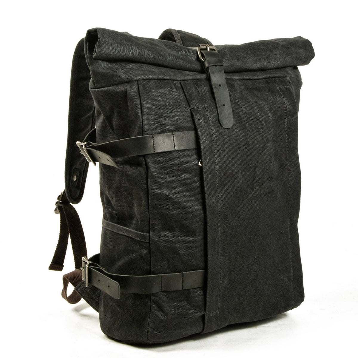 Vintage Waxed Canvas Rolltop Backpack More than a backpack